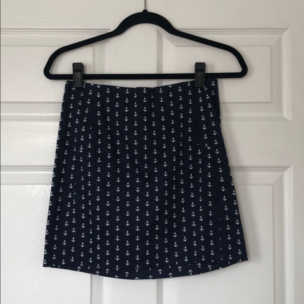 JCrew Anchor Skirt